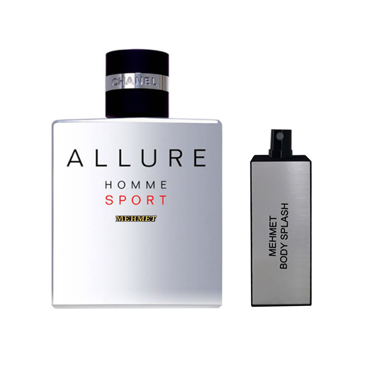 ست ادو پرفیوم مردانه مهمت مدل Allure Homme Sport حجم 100 میلی لیتر