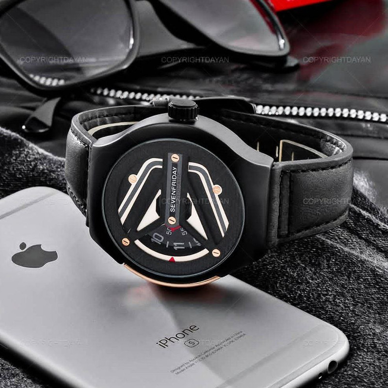 ساعت مچی عقربه‌ای مردانه  مدل تک موتور 02