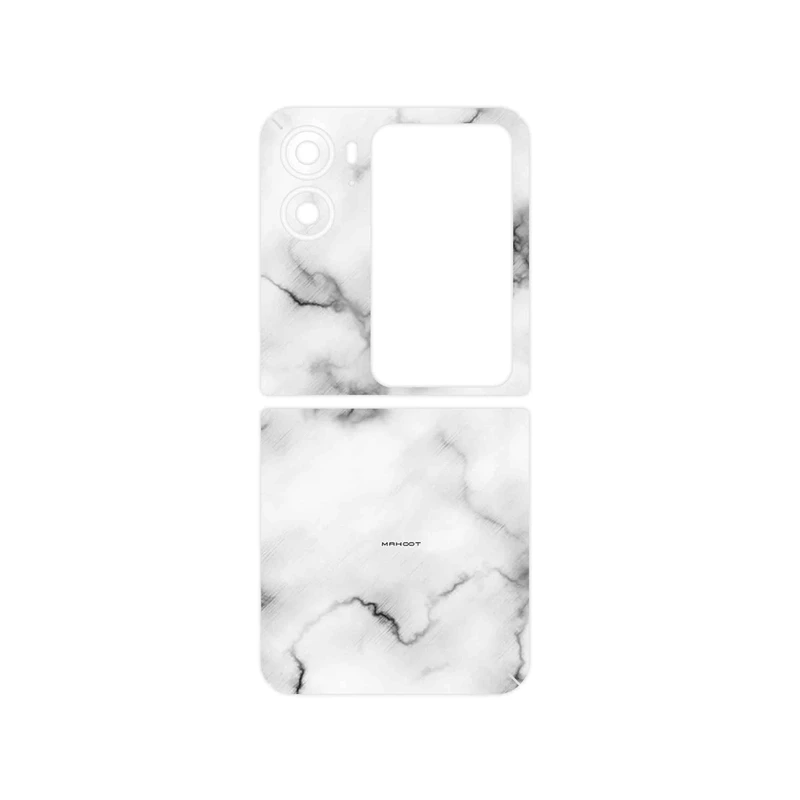 برچسب پوششی ماهوت مدل Blanco_Smoke_Marble مناسب برای گوشی موبایل اپو Find N2 Flip