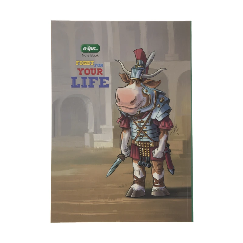 دفتر مشق 80 برگ کلیپس مدل 0391 کد 5