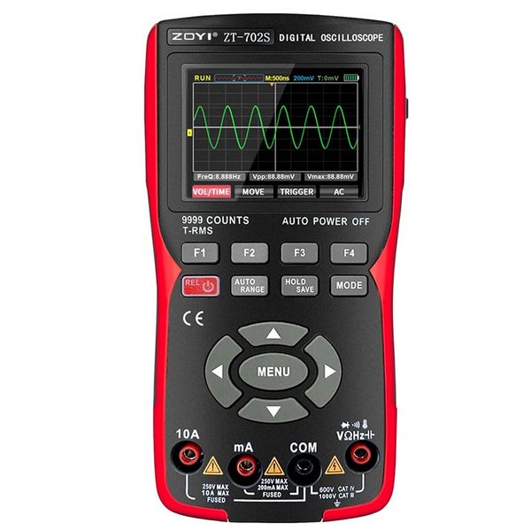 تجریه خرید اسیلوسکوپ زویی مدل ZT-702S