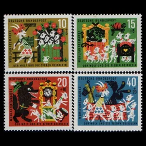 تمبر یادگاری مدل خارجی مجموعه کامل 4 عددی 