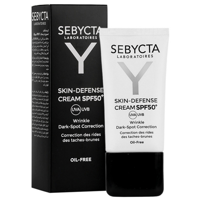 کرم ضد آفتاب بی‌رنگ سبیکتا SPF 50 مدل 01 ‌محافظ UVA ،UVB مناسب برای انواع پوست حجم 40 میلی‌لیتر