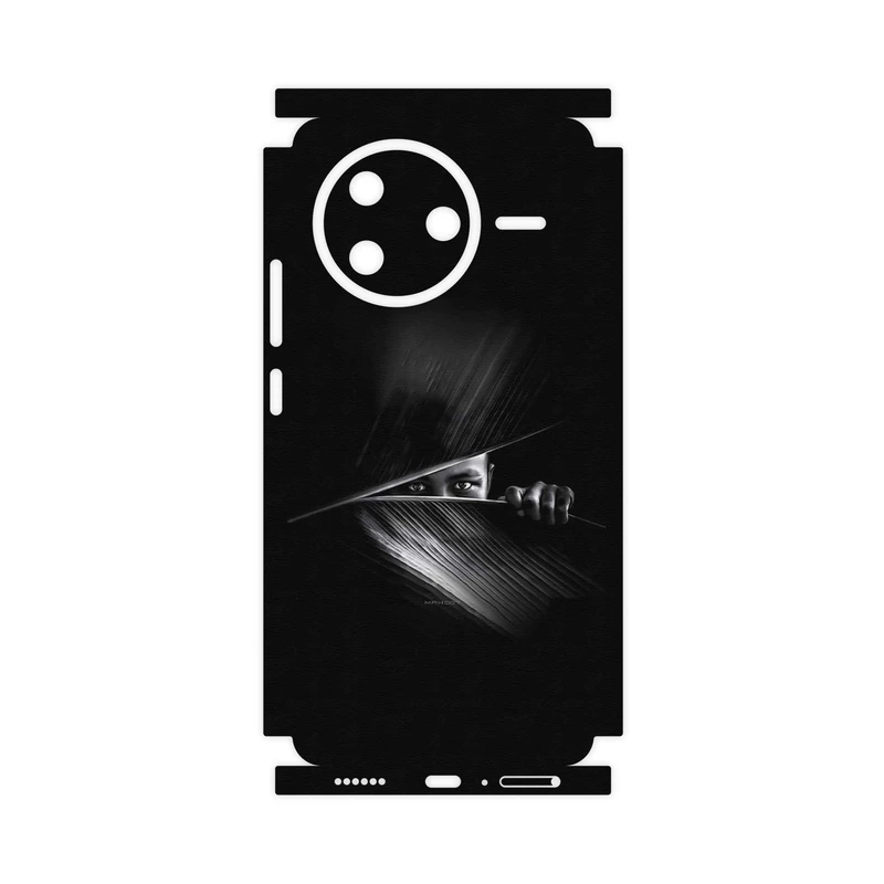 برچسب پوششی ماهوت مدل Black Portrait-FullSkin مناسب برای گوشی موبایل شیائومی Poco F7 Pro