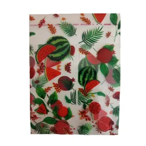 سلفون بسته بندی مدل لبه چسبدار طرح یلدا سایز 10 × 10 بسته 50 عددی