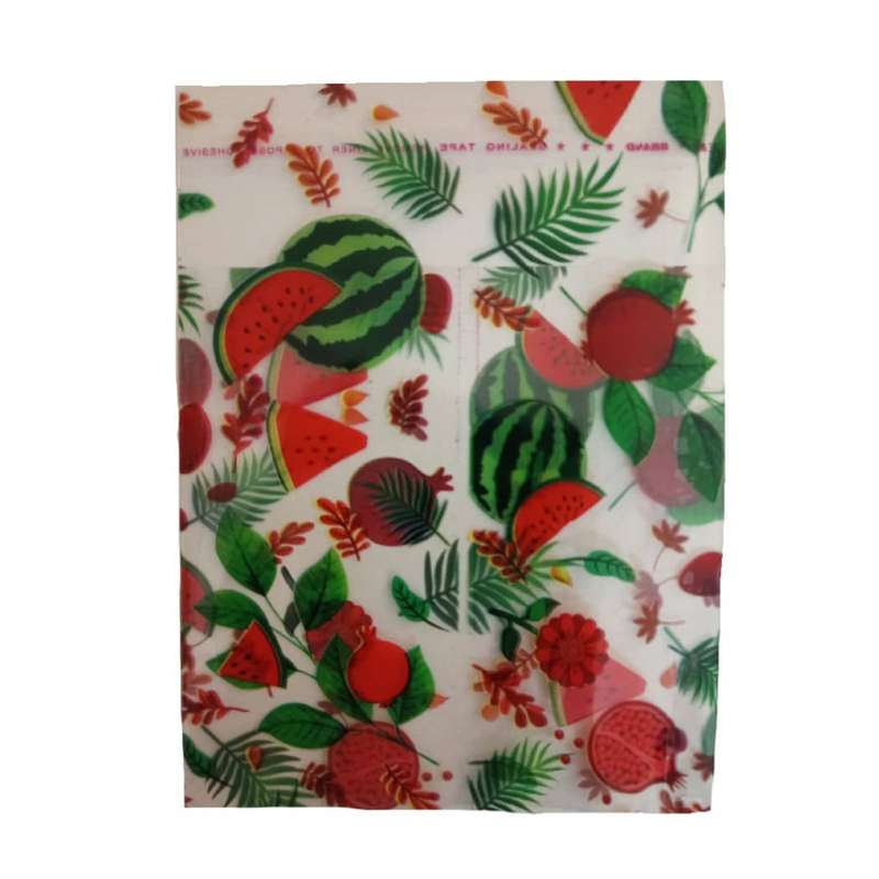 سلفون بسته بندی مدل لبه چسبدار طرح یلدا سایز 10 × 10 بسته 50 عددی سلفون بسته بندی مدل لبه چسبدار طرح یلدا سایز 10 × 10 بسته 50 عددی