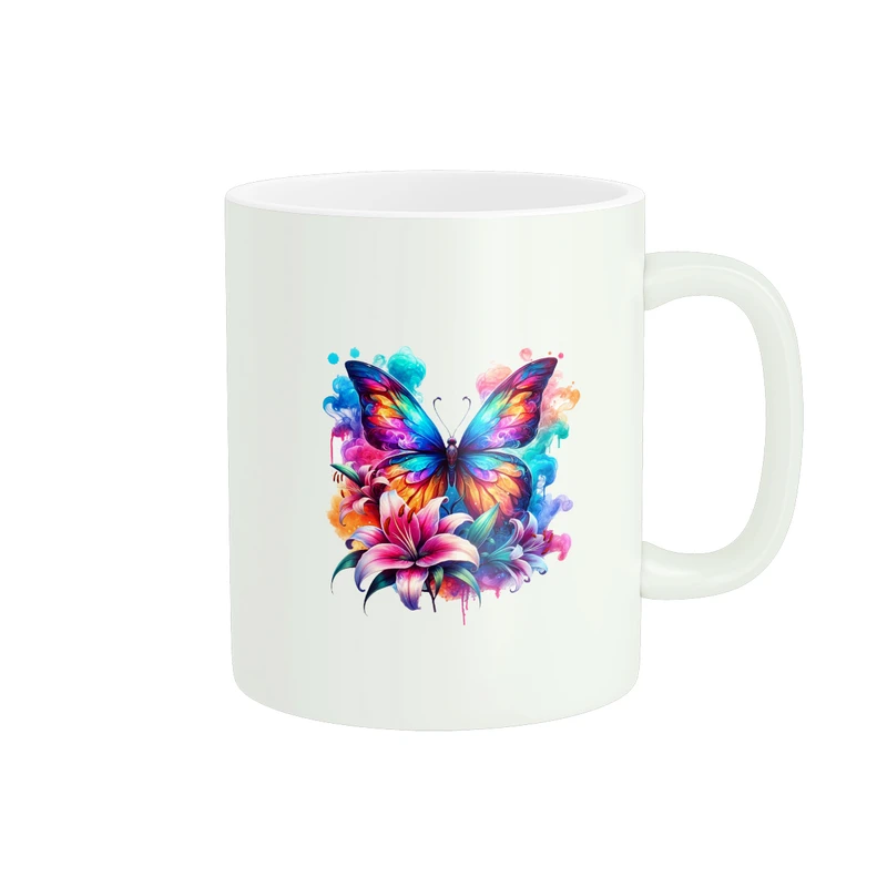 ماگ پاد آفرین طرح پروانه کد539