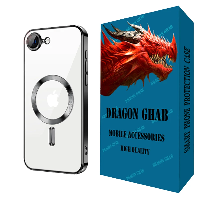 کاور دراگون قاب مدل مگ سیف طرح LUX مناسب برای گوشی موبایل اپل iPhone 16e