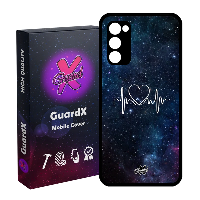 کاور گارد ایکس طرح Love مدل Glass10114 مناسب برای گوشی موبایل سامسونگ Galaxy S20 FE