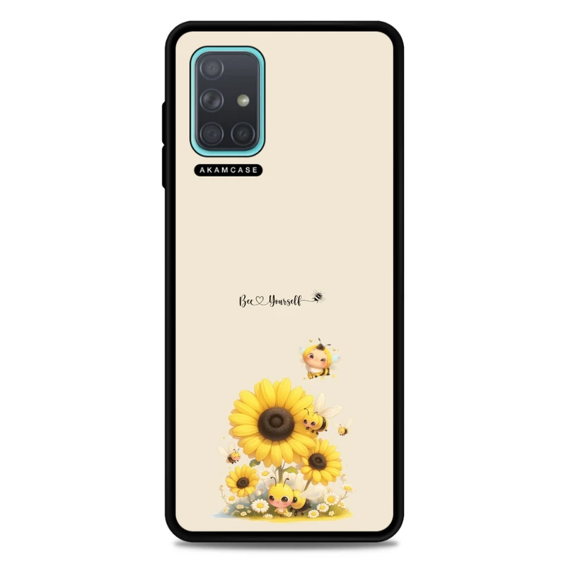 کاور آکام مدل AMC-WSGA71-ANIMALS QOUTES-5 مناسب برای گوشی موبایل سامسونگ Galaxy A71
