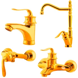 ست شیرآلات رز مدل هلن مجموعه 4 عددی