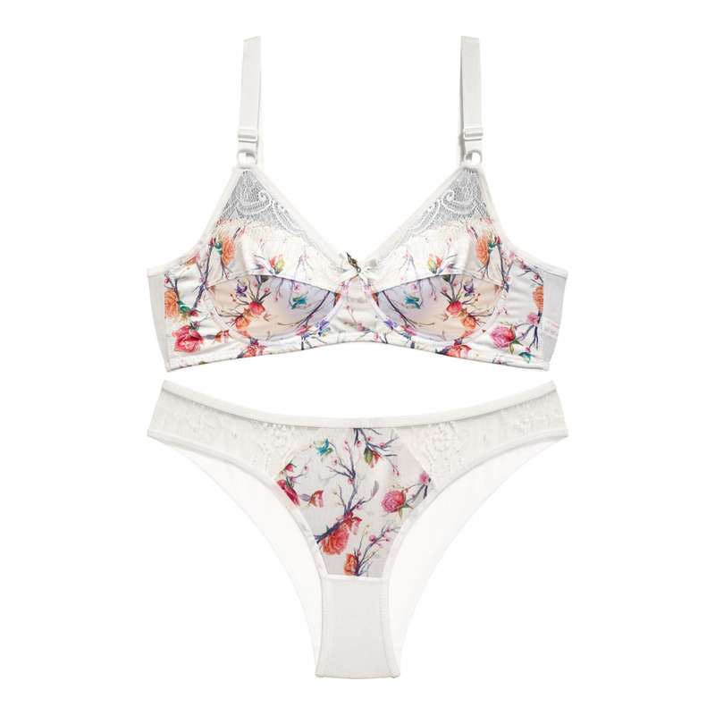 ست شورت و سوتین زنانه نوشه پوش مدل 660 رنگ سفید