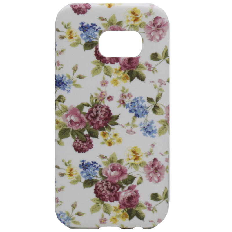 کاور طرح گل2 مدل Nm-001 مناسب برای گوشی موبایل سامسونگ GALAXY S7 