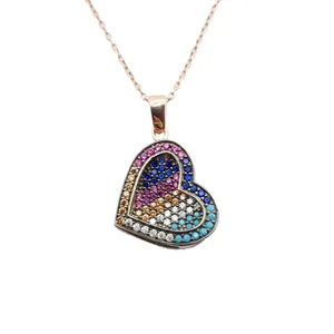 گردنبند نقره زنانه مدل KJM33