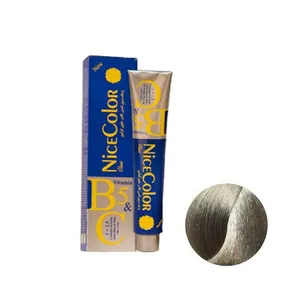 رنگ مو نایس کالر سری دودی شماره 8.1 - C7 حجم 100 میلی لیتر رنگ بلوند دودی روشن