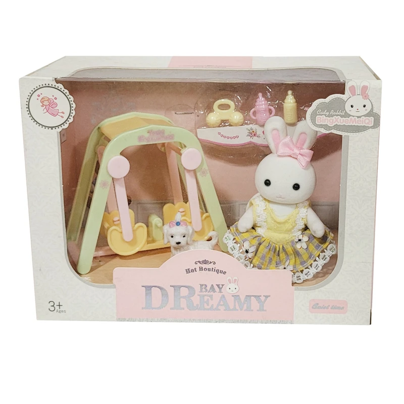 اسباب بازی مدل خرگوش و لوازم خانه کد 66212