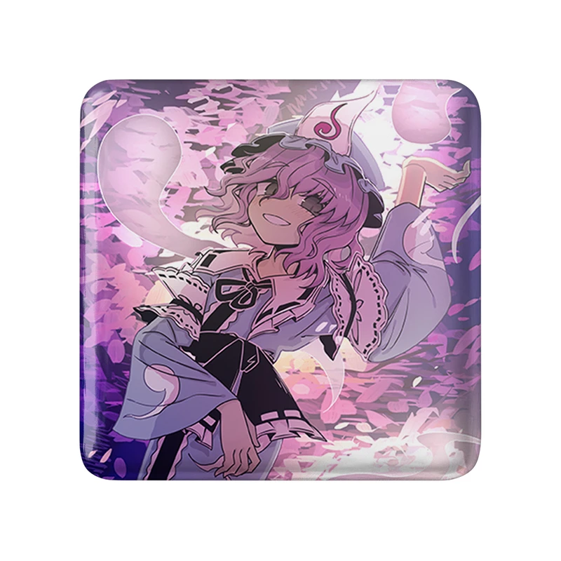 پیکسل خندالو طرح بازی توهو Touhou مدل مربعی کد 35741