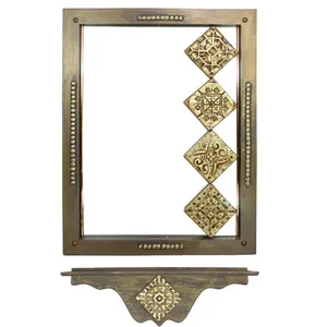 آینه و کنسول دست نگار مدل کاشی کد 35-45