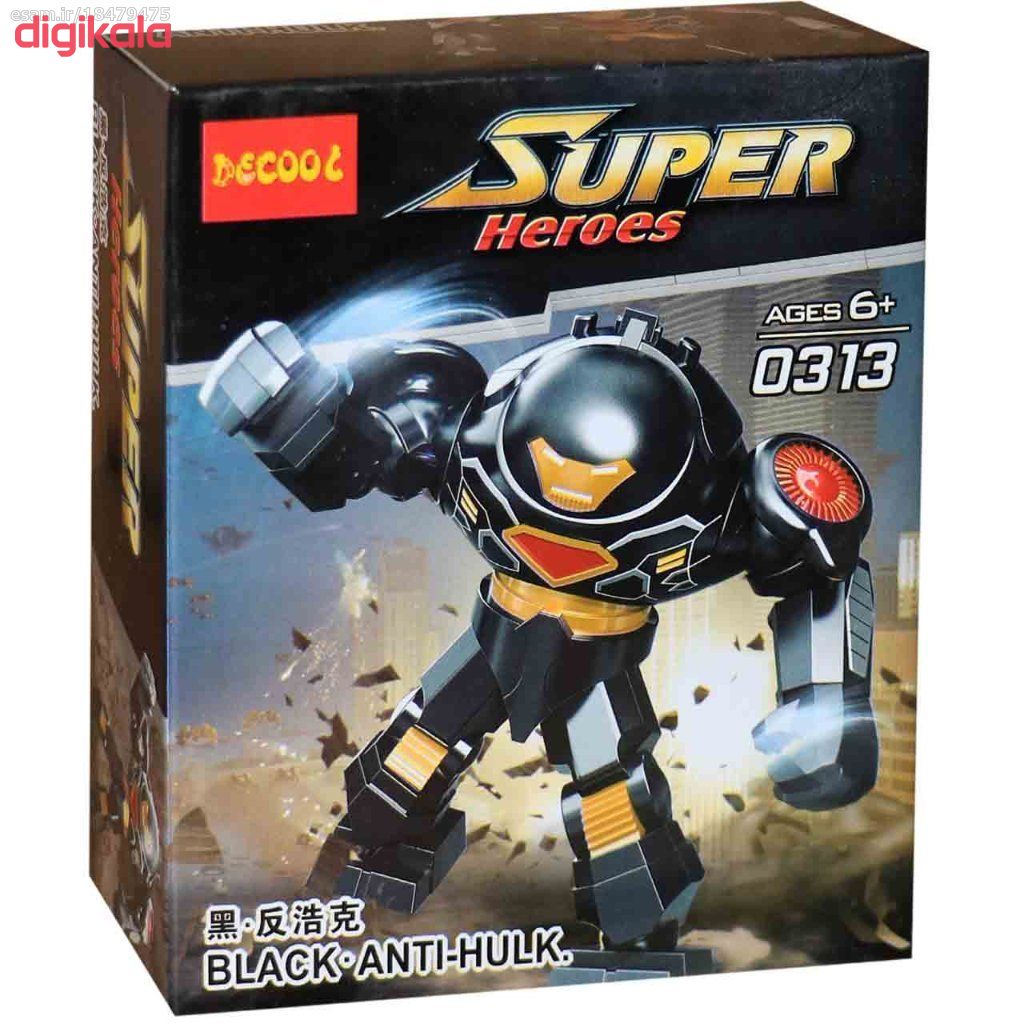 ساختنی دکول مدل Anti Hulk کد0313 main 1 1