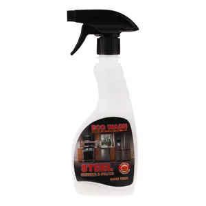 اسپری تمیز کننده سطوح استیل اکو واش مدل Steel Cleaner حجم 500 میلی لیتر