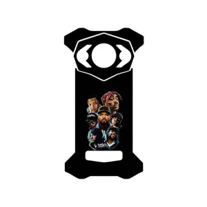 MAHOOT Great Rappers Digital Art Cover Sticker for Doogee S98 Pro