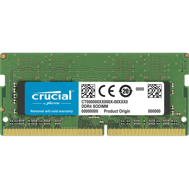 رم لپ تاپ DDR4 دو کاناله 2666 مگاهرتز CL19 کروشیال ظرفیت 16 گیگابایت 