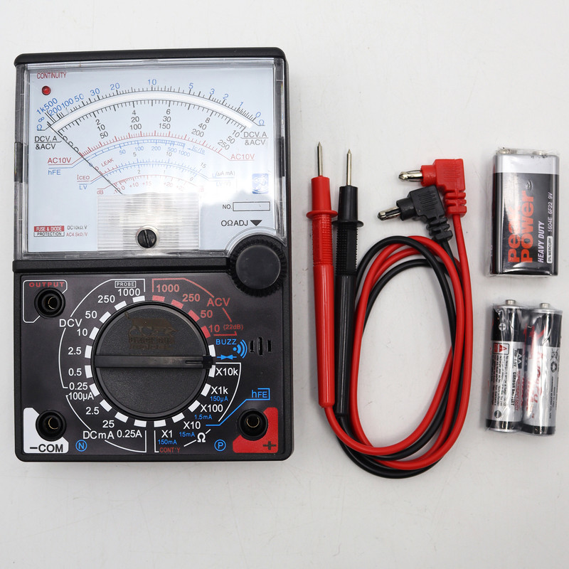 مولتی متر آنالوگ مدل بلک بول کد YP-AGHRABEI-360