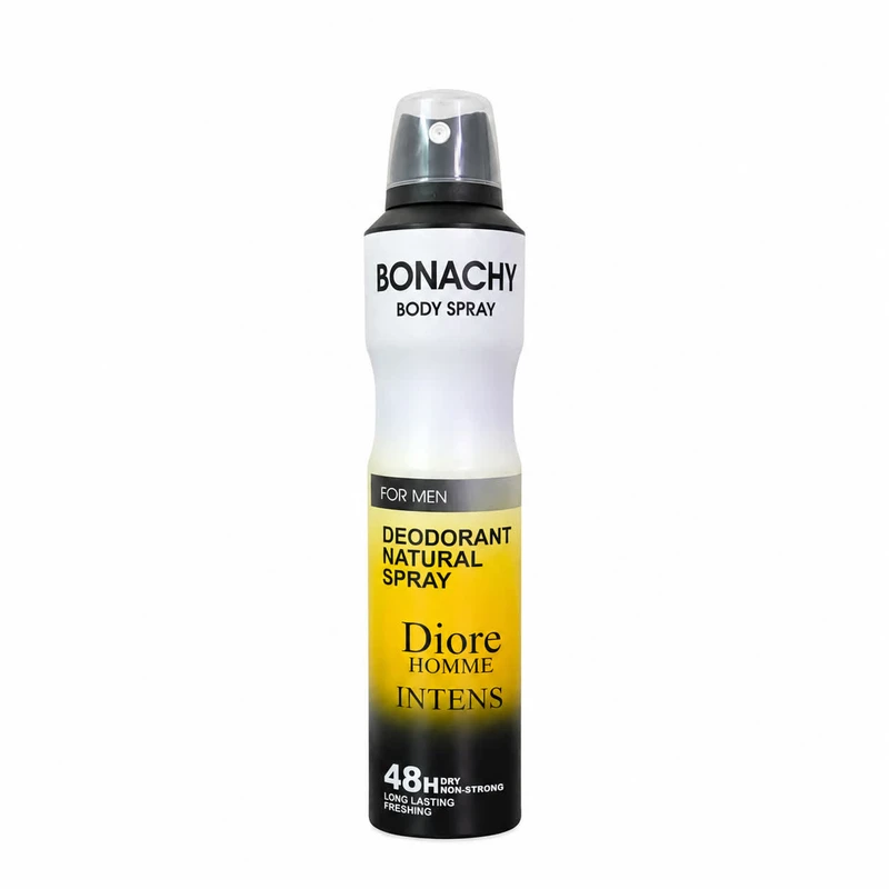 اسپری دئودورانت مردانه بوناچی مدل Dior Homme Intense حجم 250 میلی لیتر