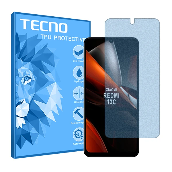 محافظ صفحه نمایش مات آنتی بلو تکنو مدل HyMBLU مناسب برای گوشی موبایل شیائومی Redmi 13C
