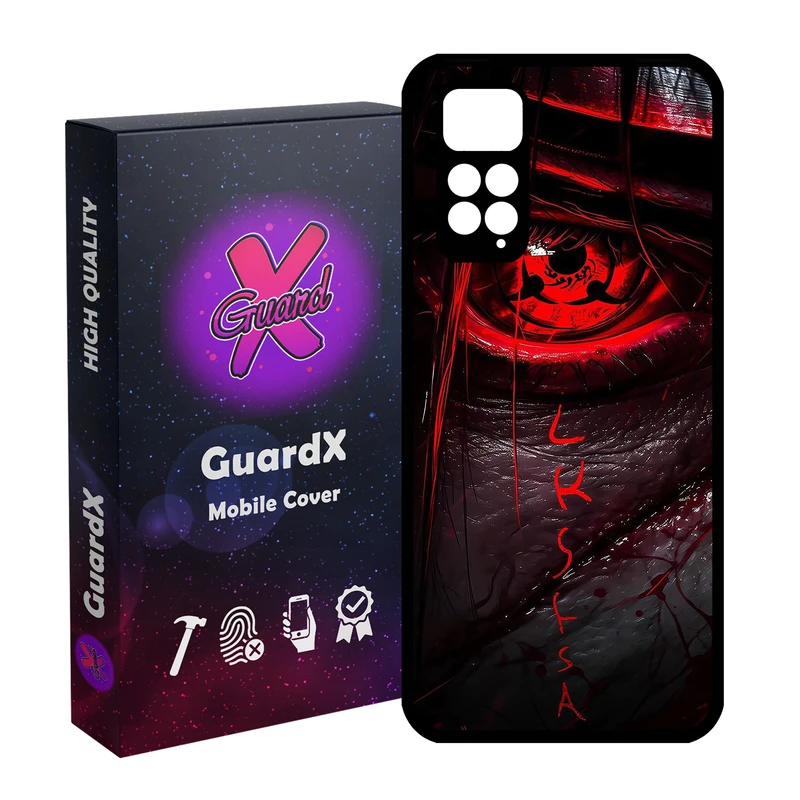کاور گارد ایکس طرح انیمه ناروتو مدل Glass10764 مناسب برای گوشی موبایل شیائومی Redmi Note 11S/ Note 11 4G