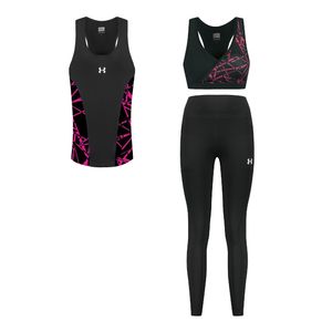 ست سه تکه لباس ورزشی زنانه مدل 4104-1901-8101