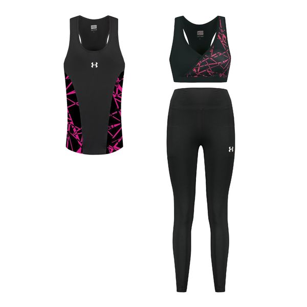 ست سه تکه لباس ورزشی زنانه مدل 4104-1901-8101