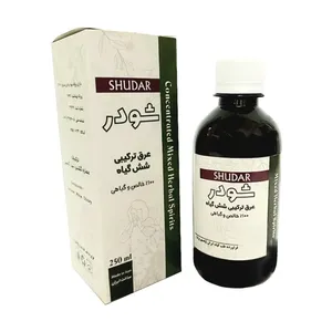 عرق شش گیاه اعصاب آرام بخش شودر - 250 میلی لیتر