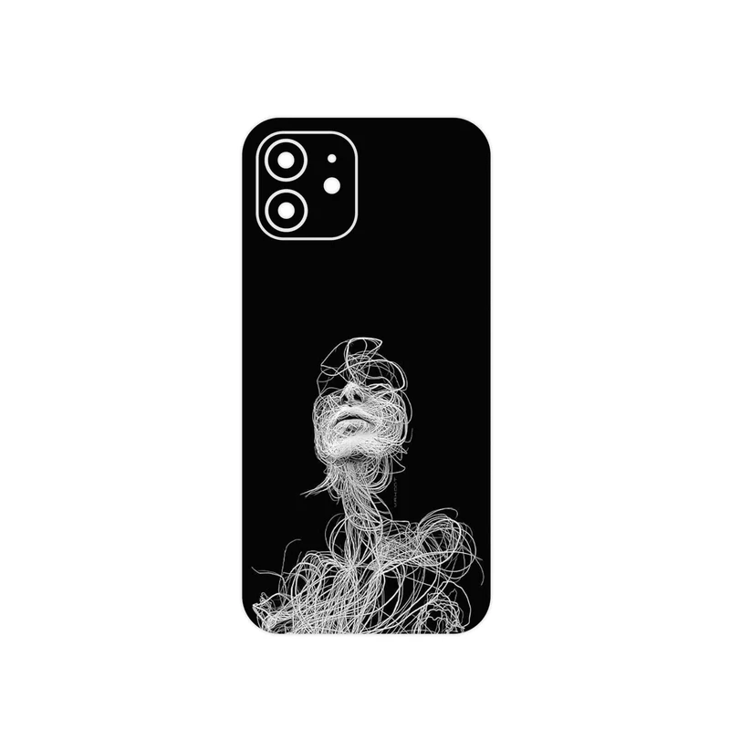 برچسب پوششی ماهوت مدل Strings Digital Art 2 مناسب برای گوشی موبایل اپل iPhone 12
