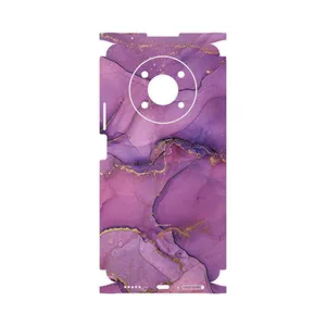 MAHOOT Purple Marble-FullSkin Cover Sticker for Honor X9 5G