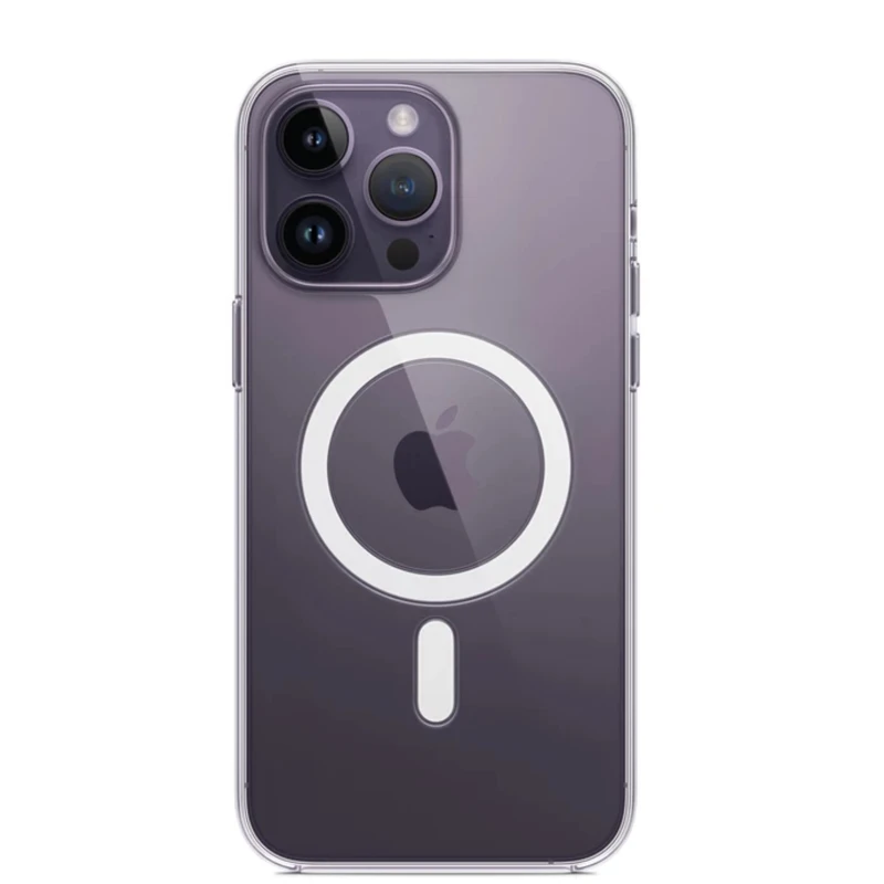 کاور مدل clear magsafe کد 25 مناسب برای گوشی موبایل اپل IPHONE 13 PRO