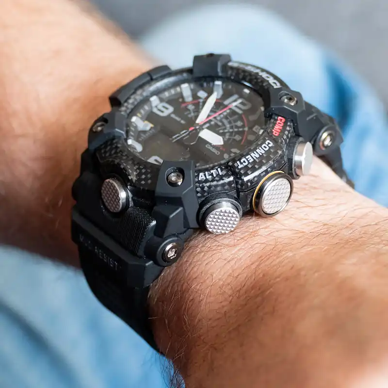 ساعت مچی عقربه‌ای مردانه کاسیو مدل GG-B100-1ADR