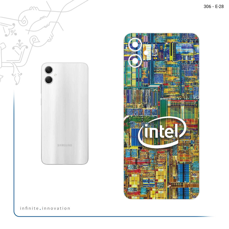 برچسب پوششی ماهوت مدل Intel مناسب برای گوشی موبایل سامسونگ Galaxy A05