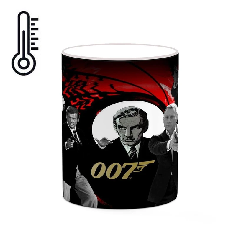 ماگ حرارتی کاکتی مدل بازی گلدن آی GoldenEye 007 کد mgh28703