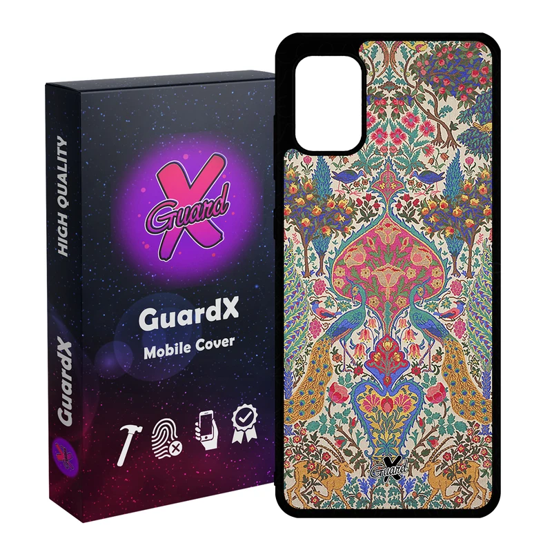کاور گارد ایکس طرح سنتی مدل Glass10225 مناسب برای گوشی موبایل سامسونگ Galaxy A51