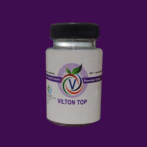 رنگ خوراکی پودری بنفش ویلتون تاپ - 50 گرم