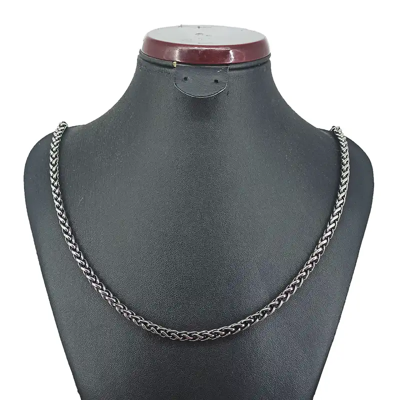 زنجیر مردانه سلین کالا مدل استیل ce-As5