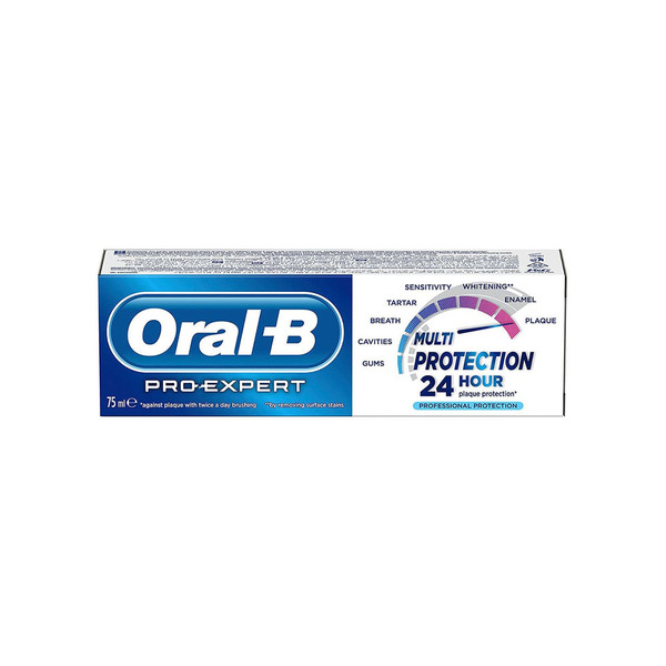 خمیر دندان اورال-بی سری PRO-EXPERT مدل new professional protection حجم 75 میلی لیتر