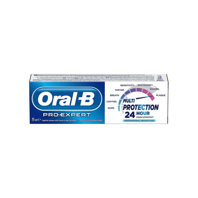 خمیر دندان اورال-بی سری PRO-EXPERT مدل new professional protection حجم 75 میلی لیتر