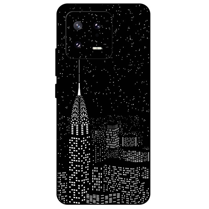 کاور مگافون طرح نیویورک مدل 7768 مناسب برای گوشی موبایل شیائومی 13     