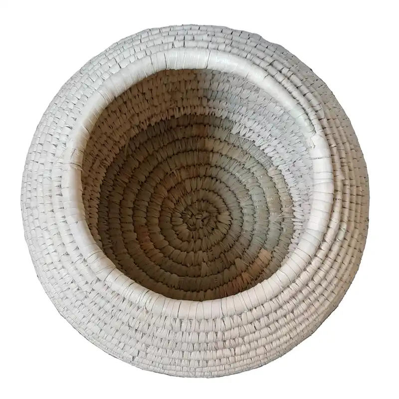 سطل برنج حصیری مدل خمره ای کد 25