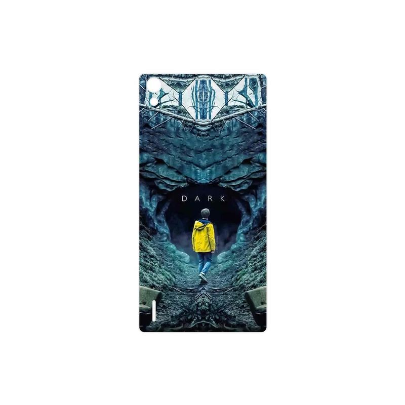 برچسب پوششی ماهوت مدل Dark مناسب برای گوشی موبایل هوآوی Ascend P7