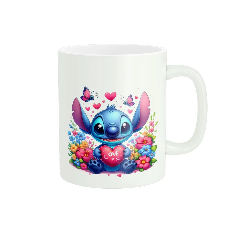 ماگ پادآفرین مدل کارتون استیچ و لیلو Stitch کد PM3784