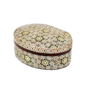جعبه جواهرات خاتم کاری مدل الیپس کد RA
