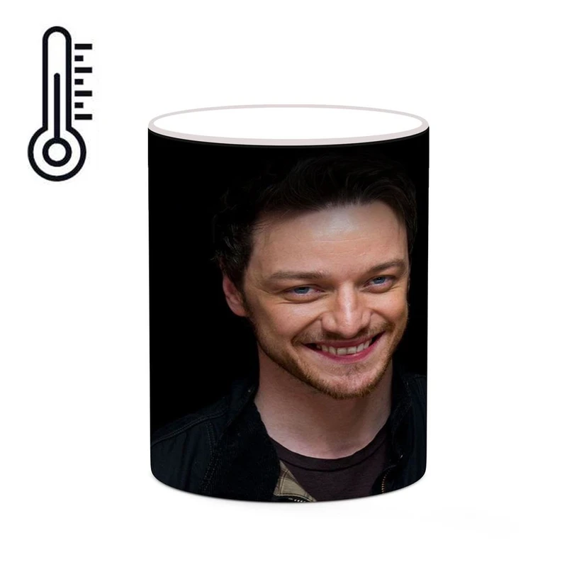 ماگ حرارتی کاکتی طرح James McAvoy مدل mgh26177